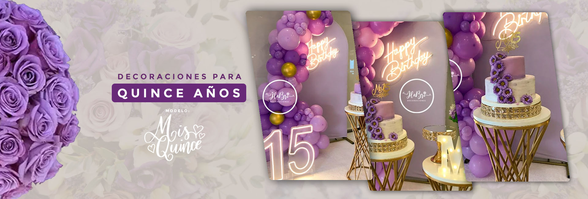 decoración de fiestas y alquiler de mobiliario