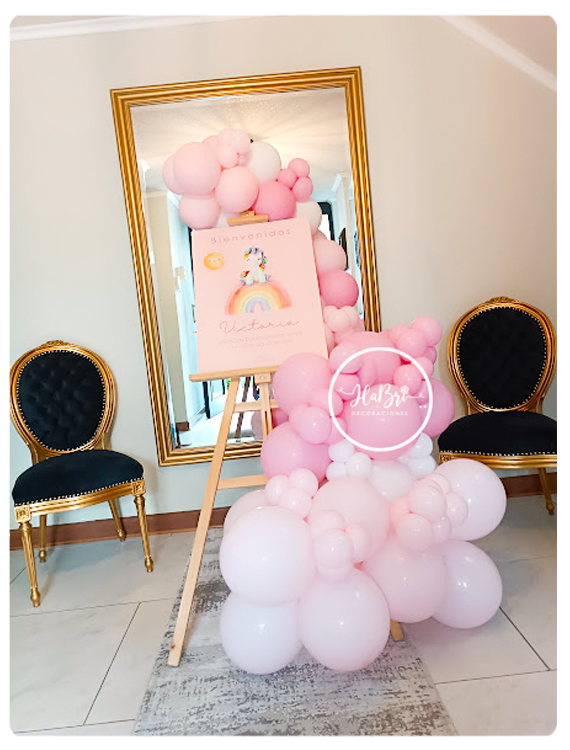 cartel de bienvenida