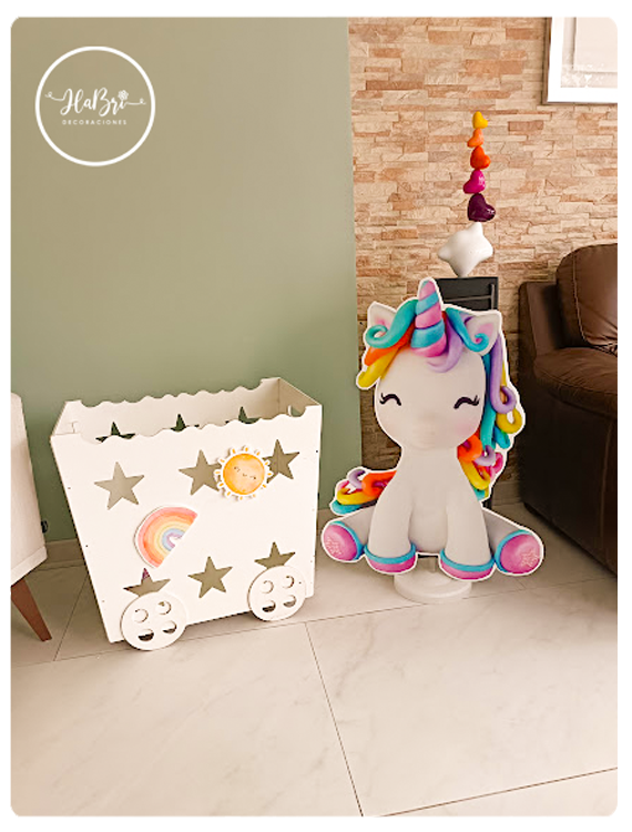 baby shower unicornio