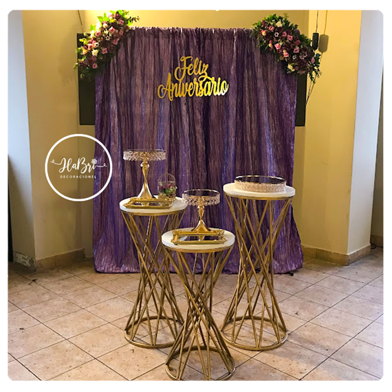 Decoracion de aniversario