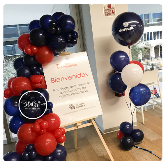 cartel de bienvenida