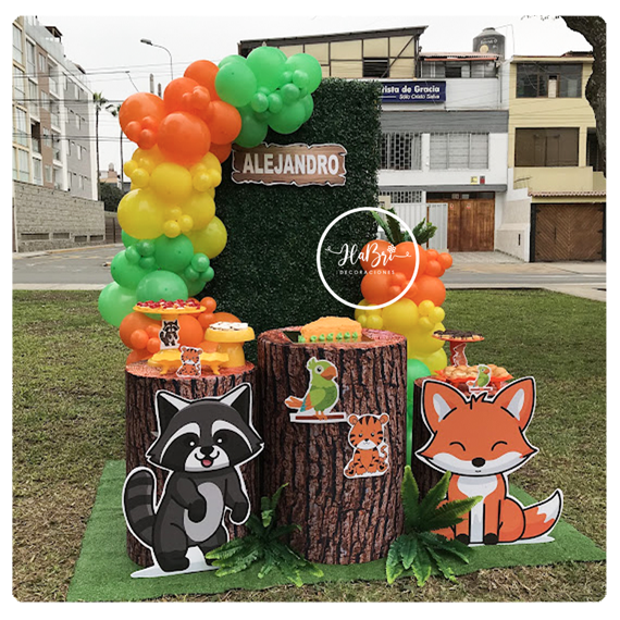 Decoraciones para cumpleaños