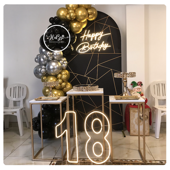 Decoraciones para cumpleaños