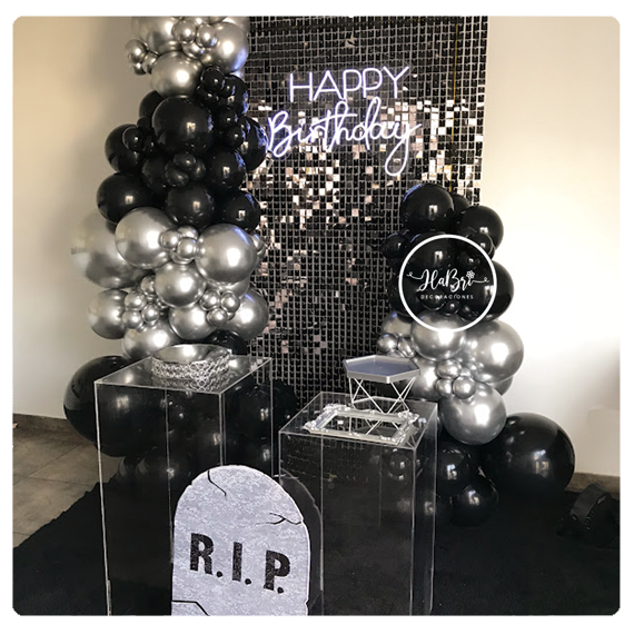 Decoraciones shimmer wall