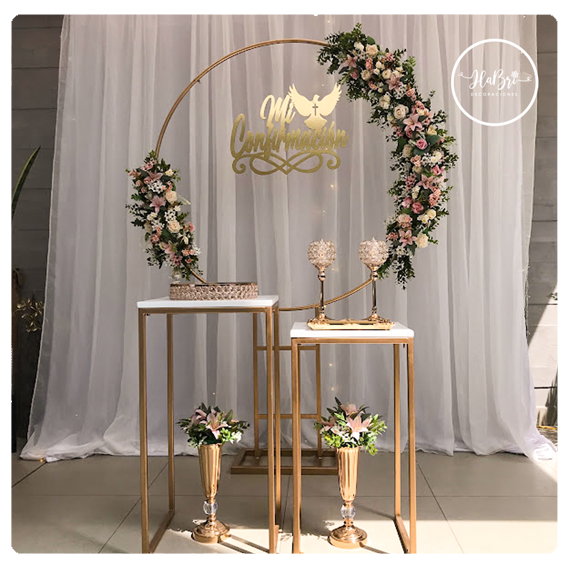 Decoraciones para confirmación