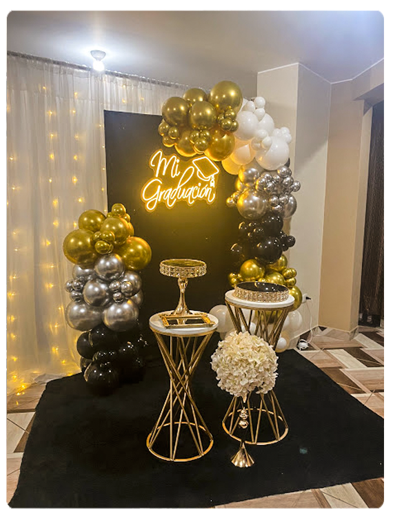 Decoraciones para graduación