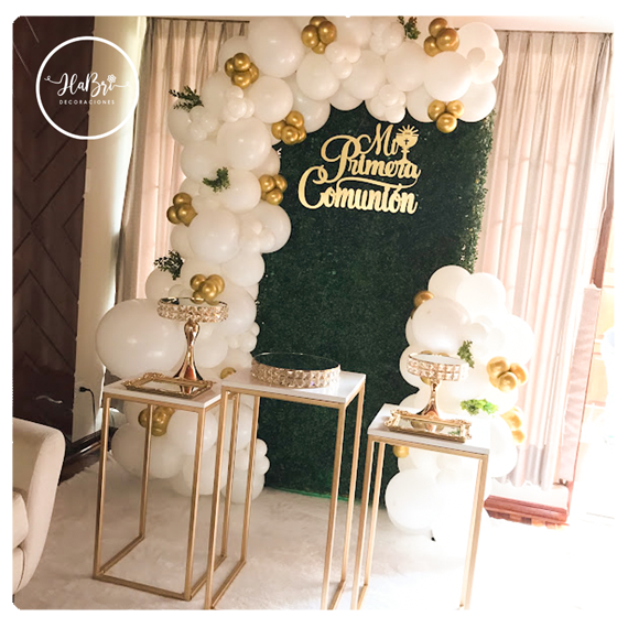 Decoraciones primera comunion