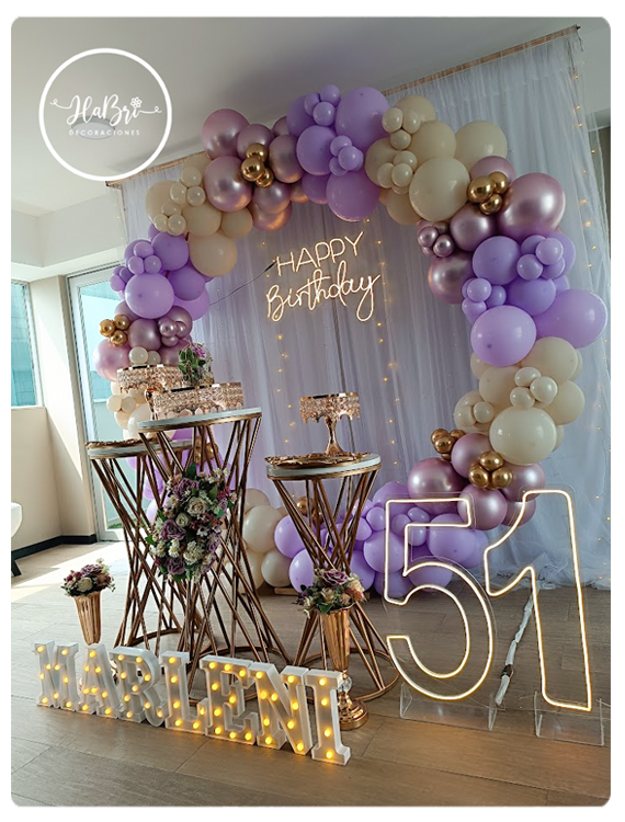 decoraciones para cumpleaños