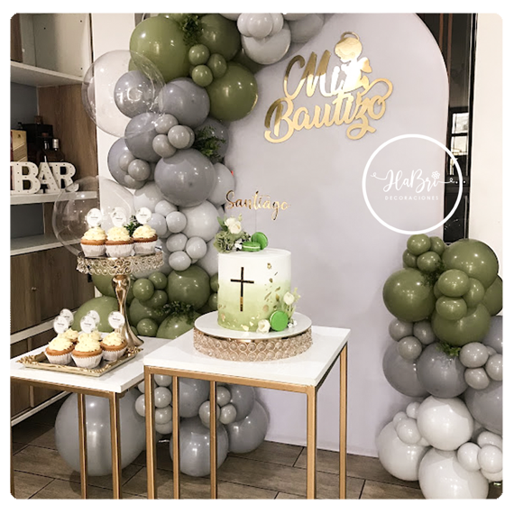 decoracion bautizos, primera comunión, confirmación