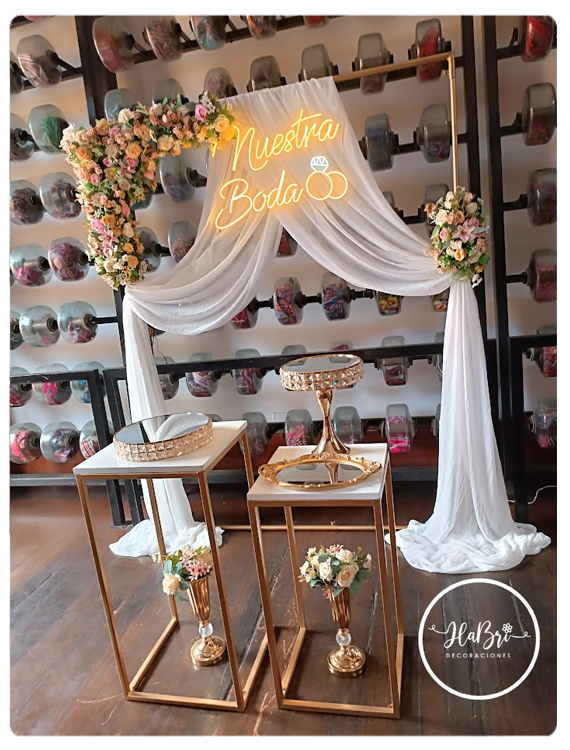 decoracion matrimonio, compromiso, aniversarios de boda