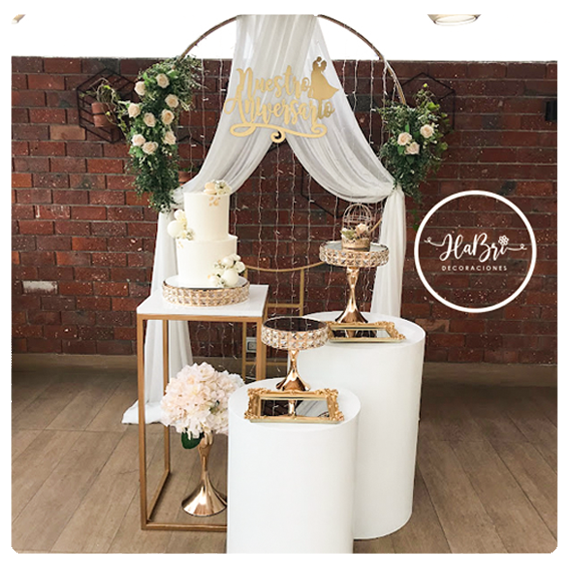 Decoraciones aniversario de bodas