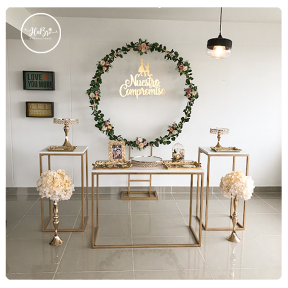 Decoraciones compromiso